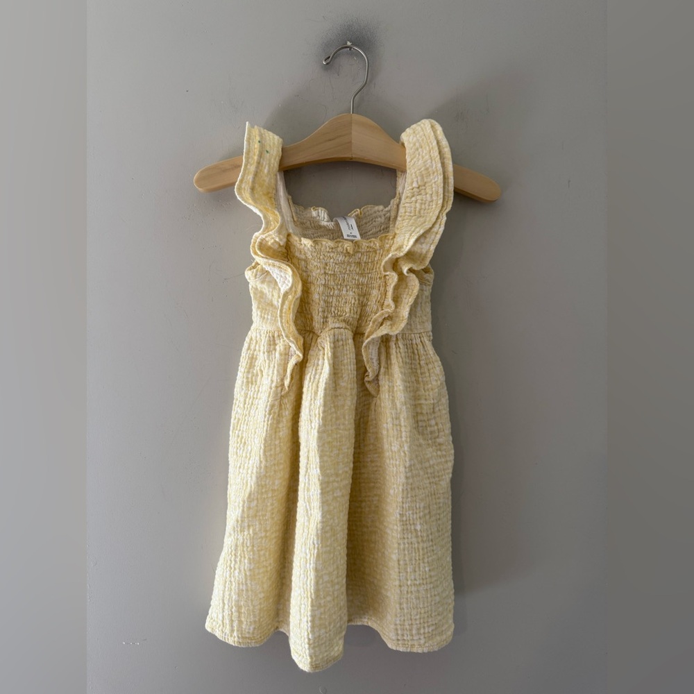 $11 ADD ON Modern moments dress muslin 4T baby gap Zara janie and jack cotton
